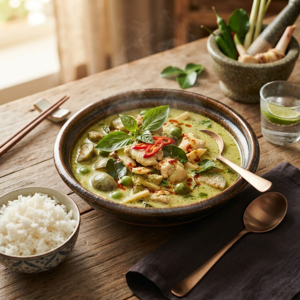 Thai Green Curry with Chicken