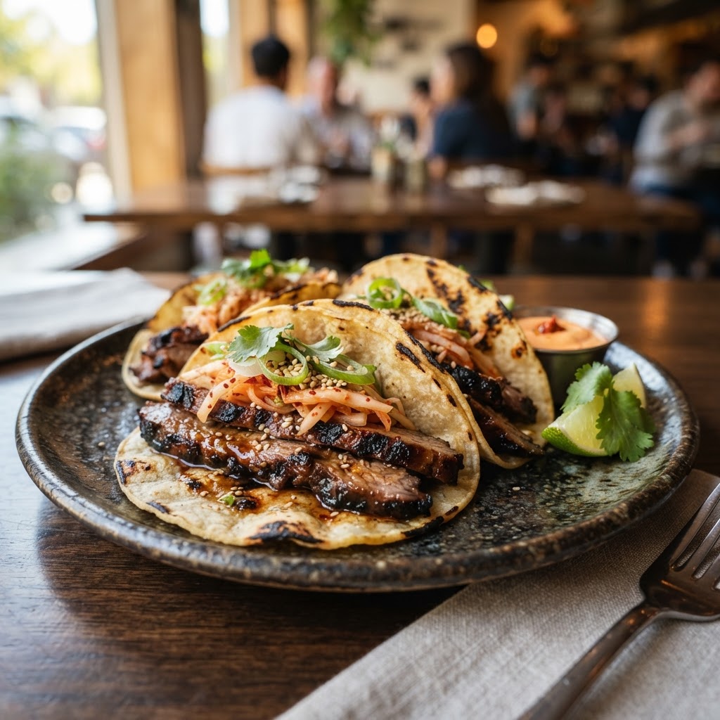 Bulgogi Beef Tacos