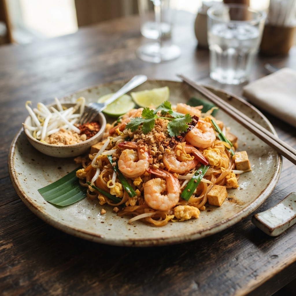 Pad Thai with Shrimp