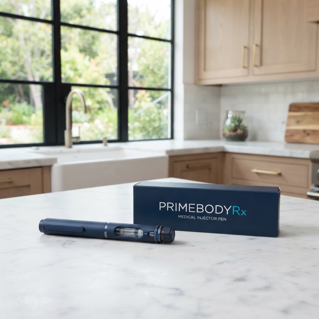 PrimeBodyRX branded GLP-1 injector pen