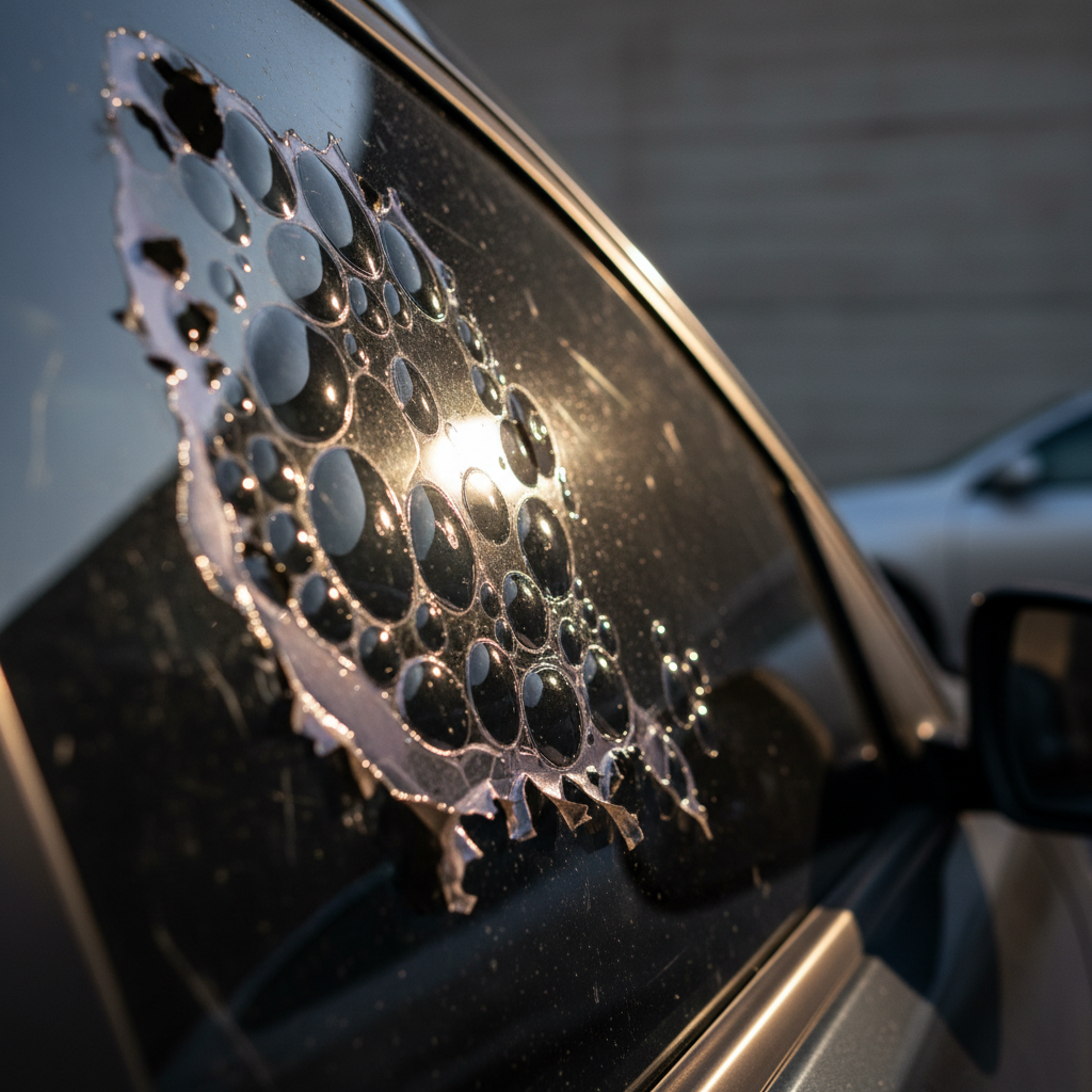 Window tint installation and problems in San Diego