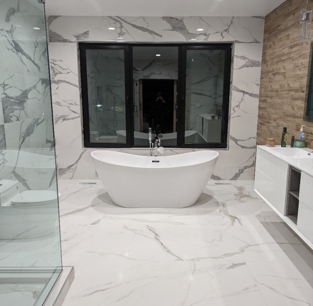 After — Bathroom Remodel — South Florida by Carbon Haus Construction