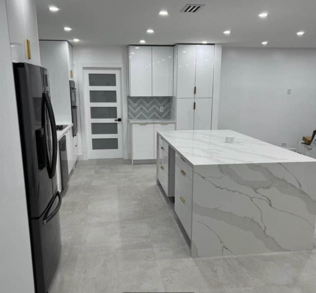 Modern Kitchen Renovation — Broward County, FL by Carbon Haus Construction