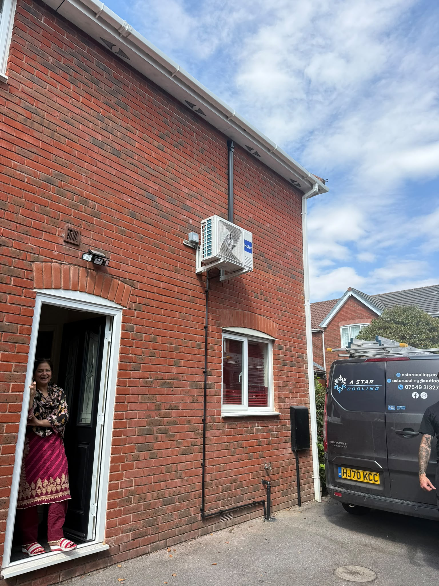 Haier High Wall Installation