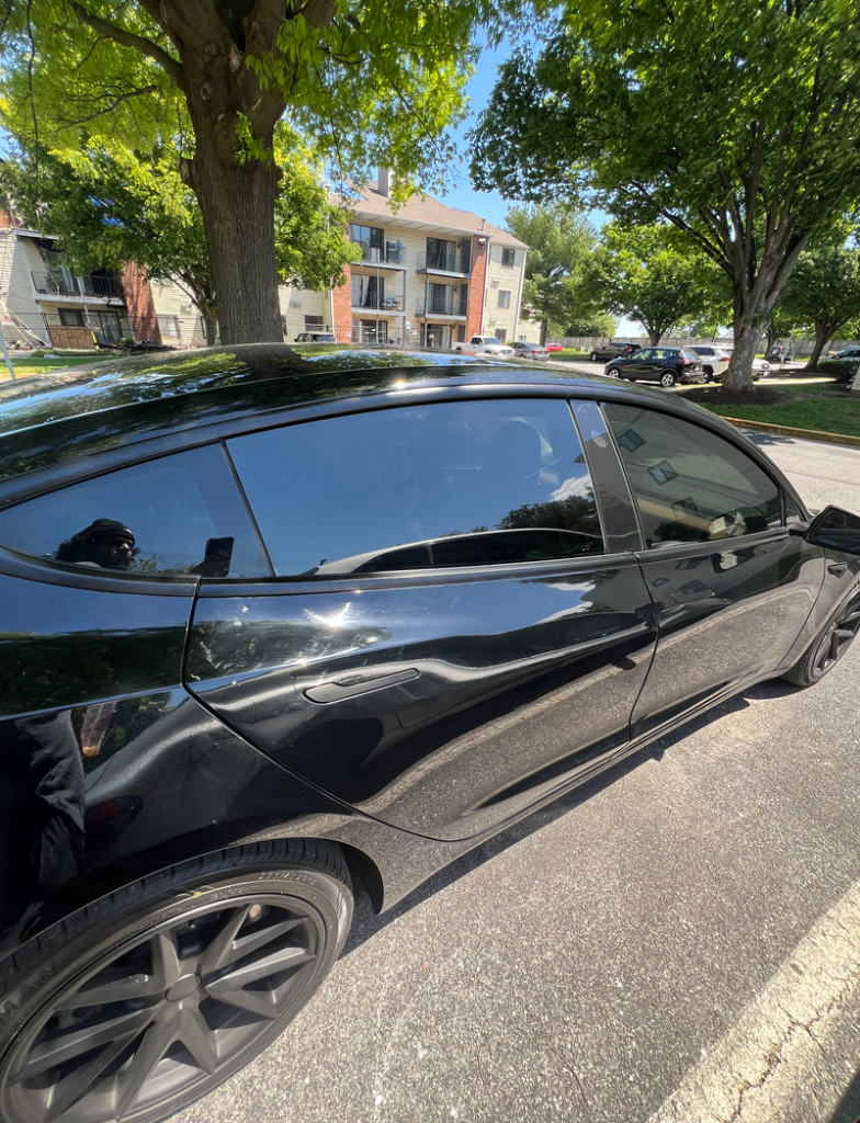 Red Coupe — Before & After