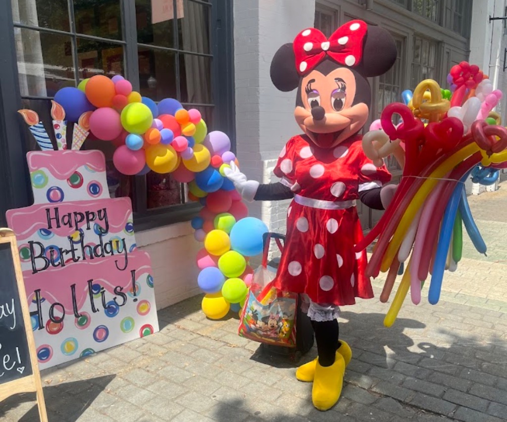 Elegant princess character for your party