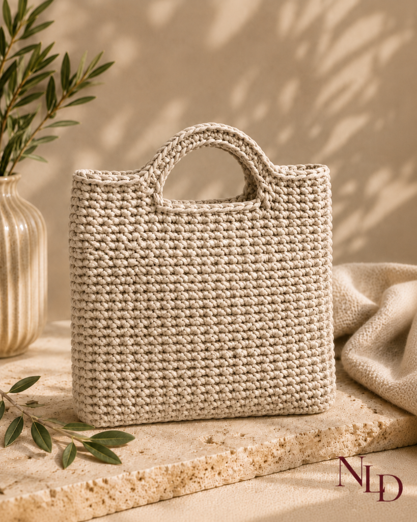 Medium Crochet Handbag
