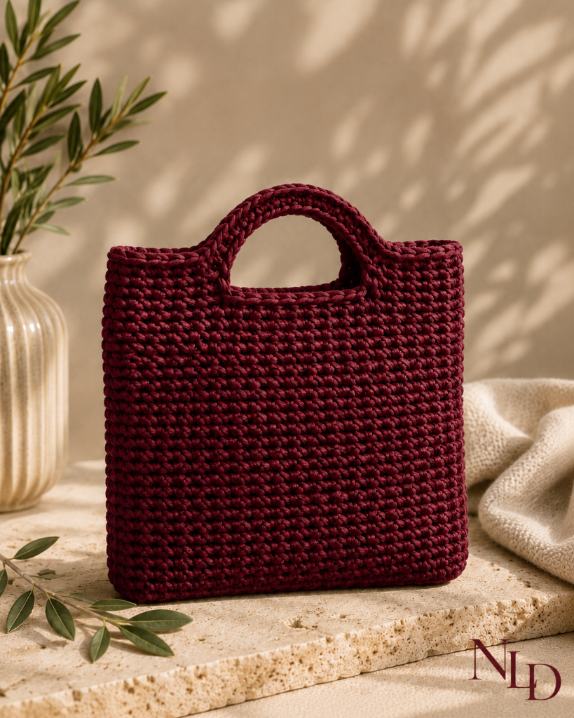 Large Crochet Handbag