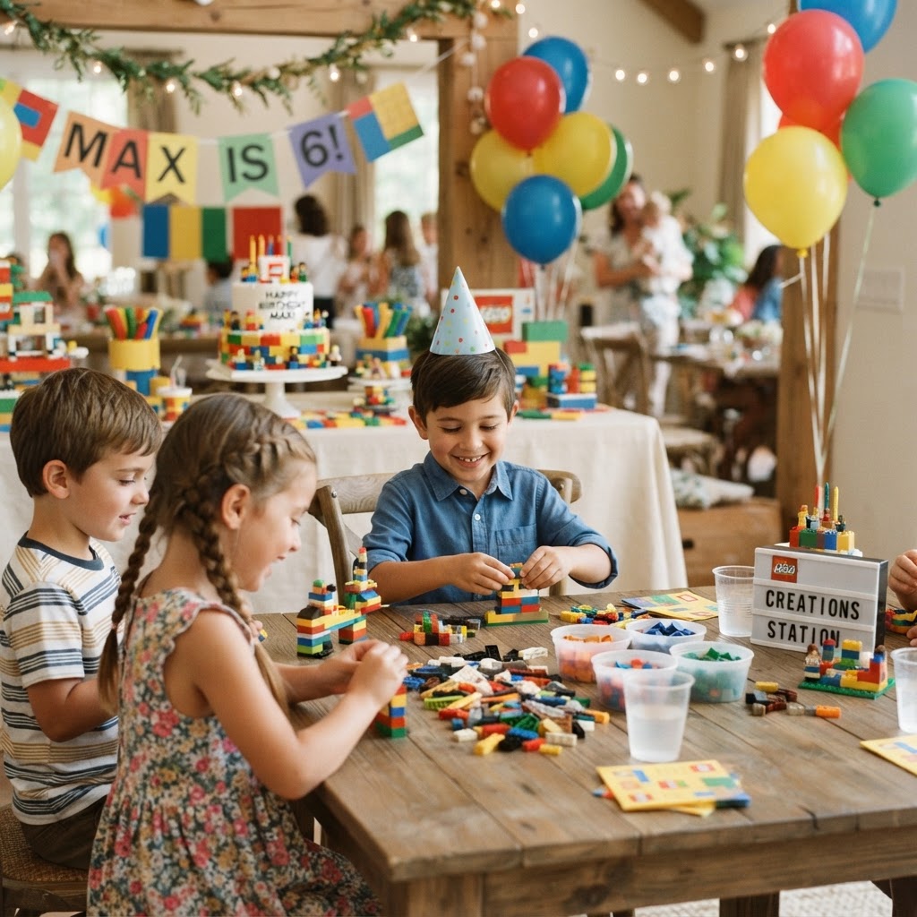 Building Joy: An Immersive Lego-Themed Birthday Bash