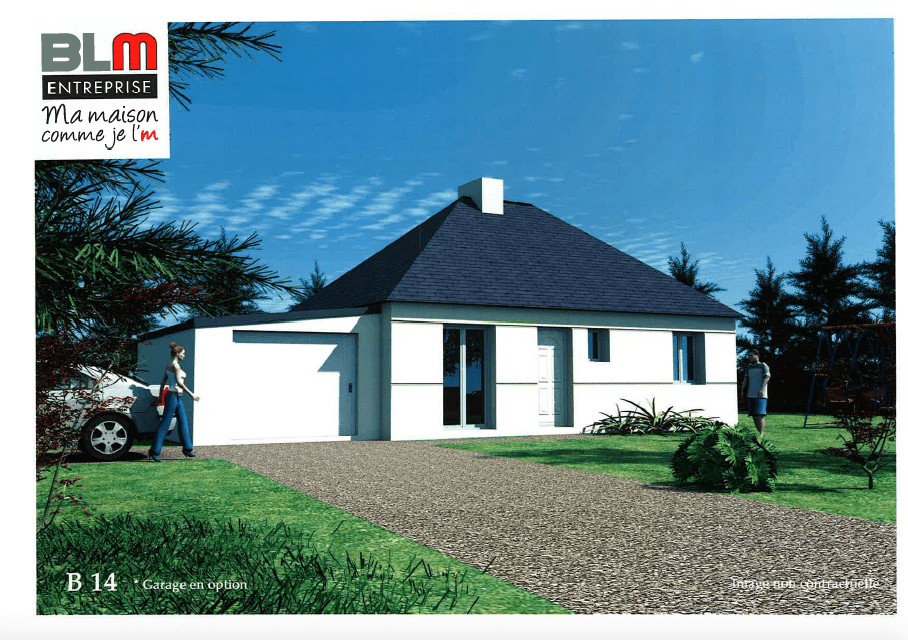Maison plain pied B14