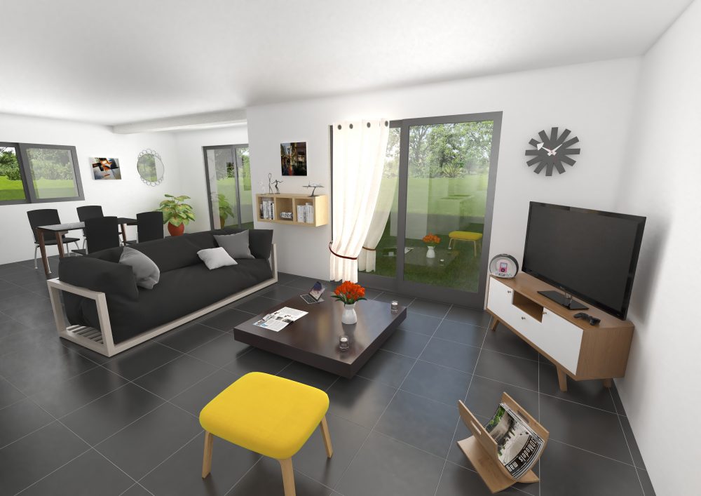 Maison cubique J26T – Intérieur