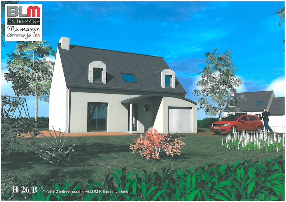 Maison traditionnelle H26B