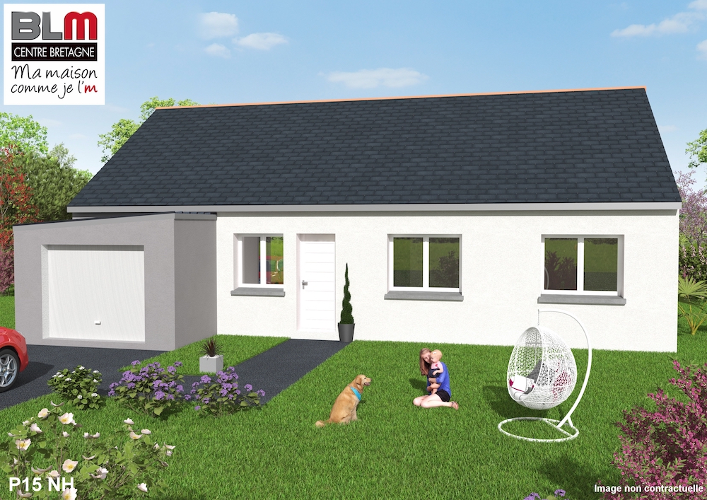 Maison plain pied P 15 NH