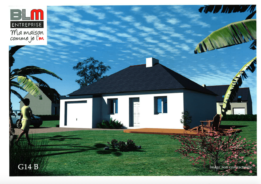 Maison plain pied G14 B