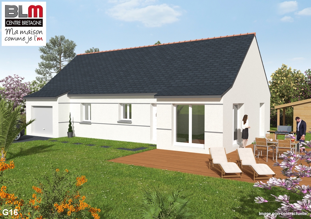 Maison plain pied G16