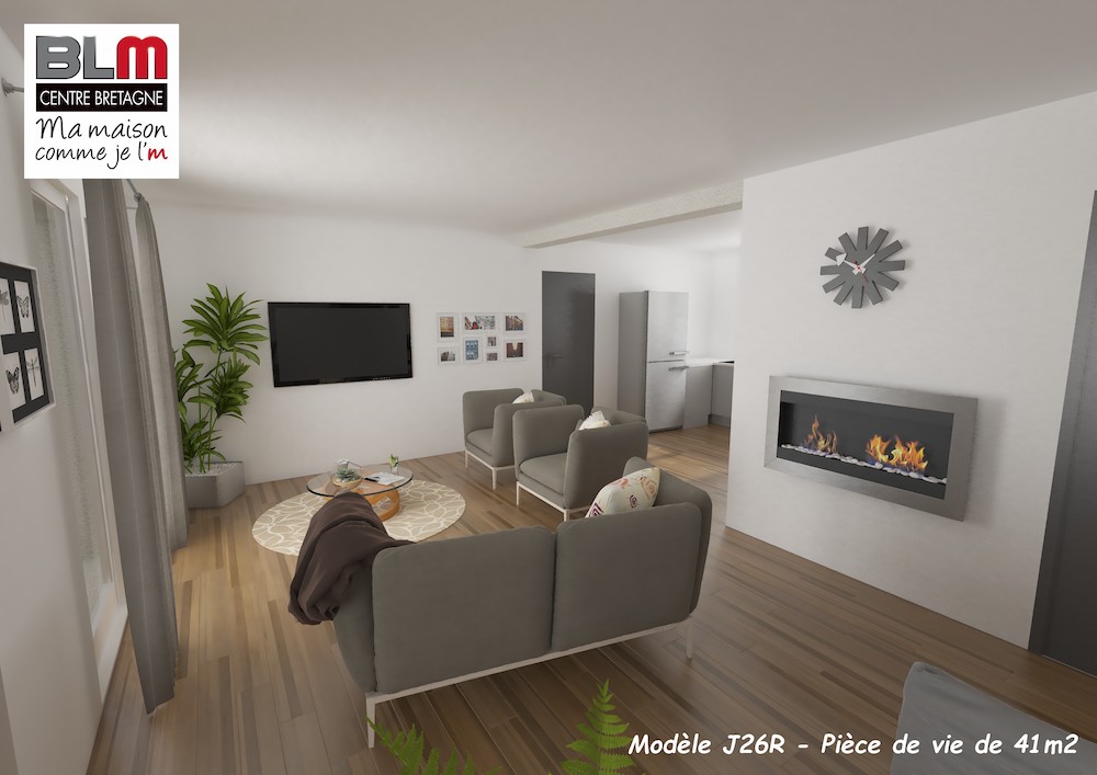 Maison cubique J26R – Intérieur 1