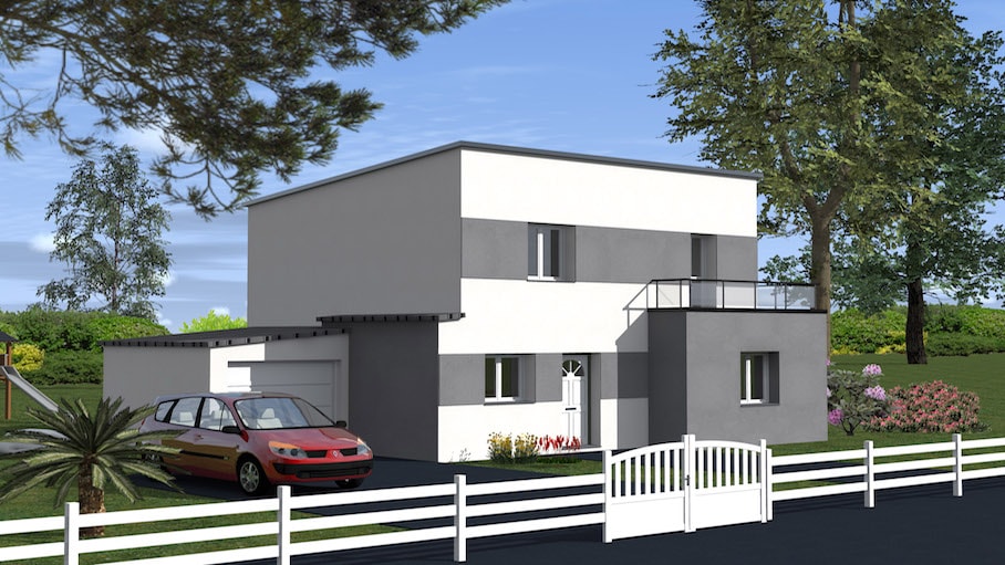 Maison cubique Z26 – Vue extérieure 2