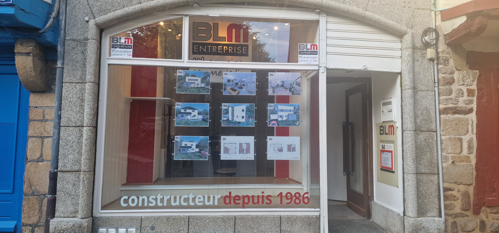 Façade de l’agence BLM Centre Bretagne à Vannes