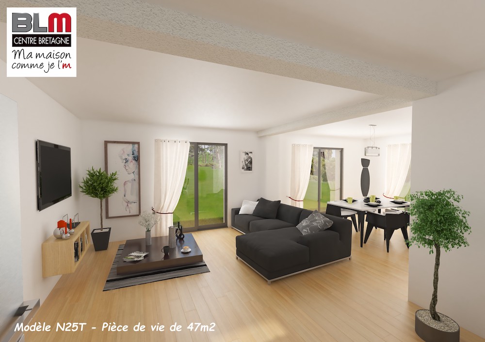 Maison cubique N25T – Intérieur