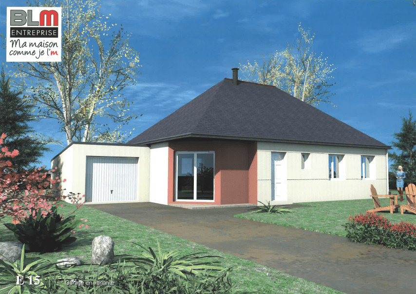 Maison plain pied E15