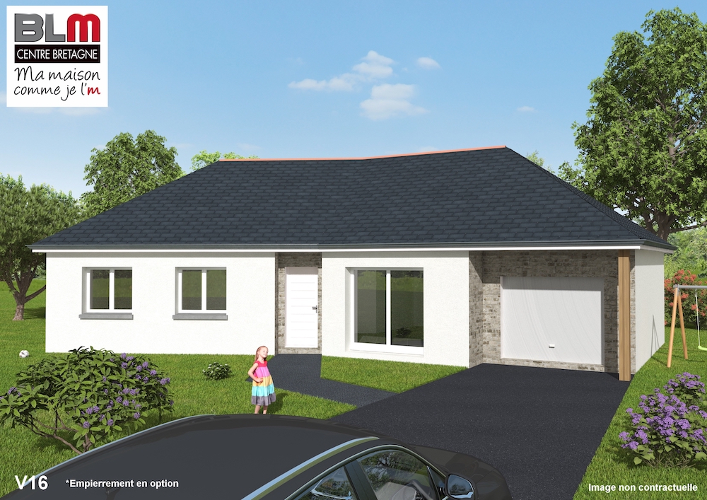Maison plain pied V16