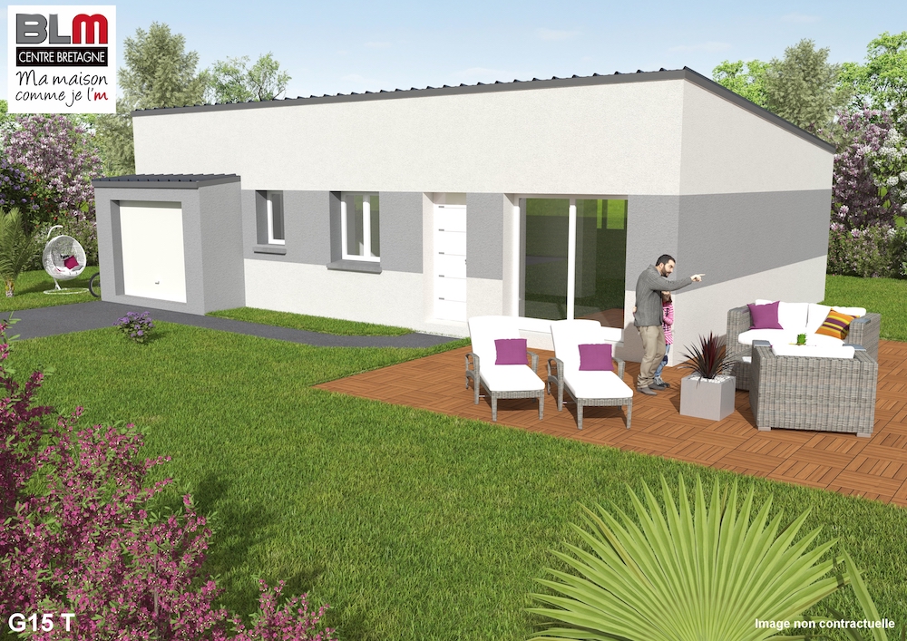 Maison plain pied G15T
