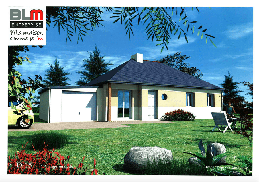 Maison plain pied D15