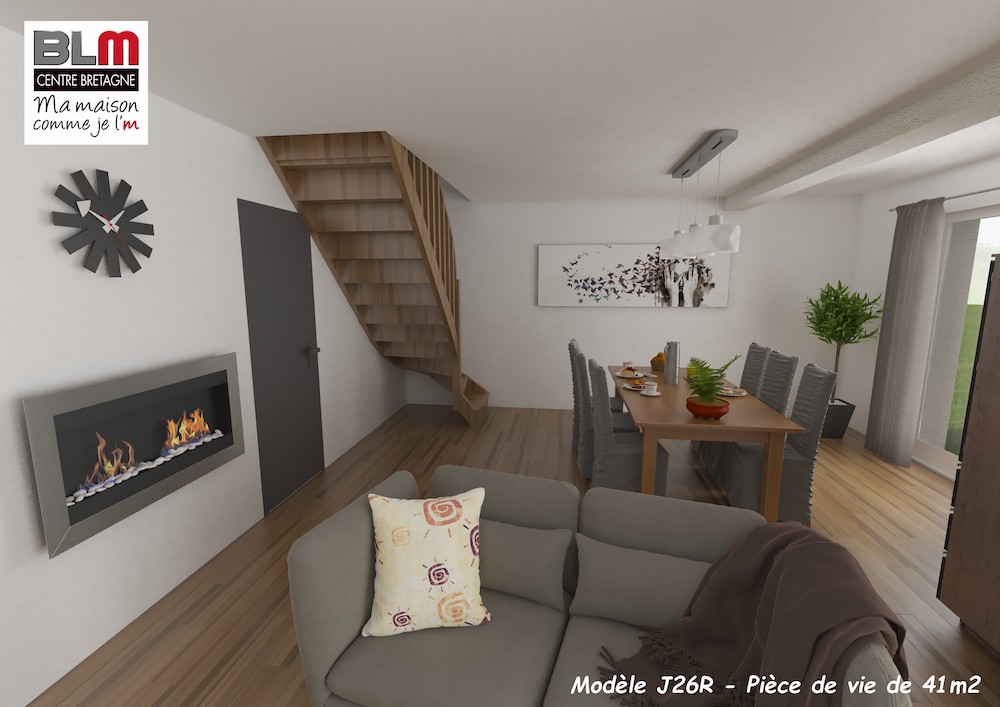 Maison cubique J26R – Intérieur 2