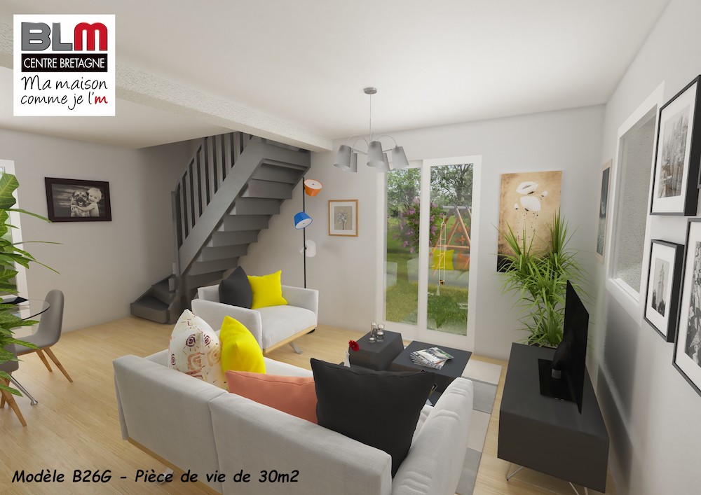 Maison cubique B26 G – Intérieur