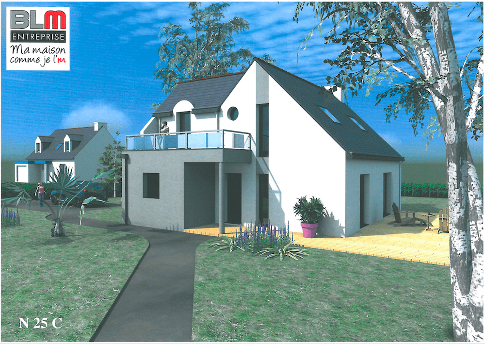 Maison contemporaine N25C