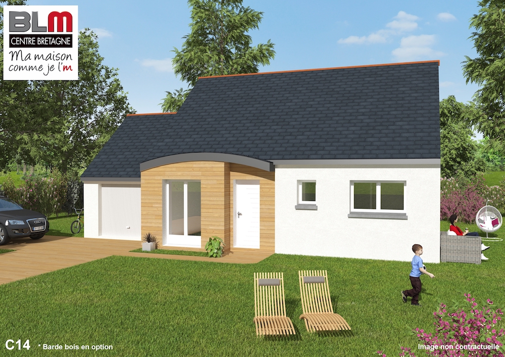 Maison plain pied C14