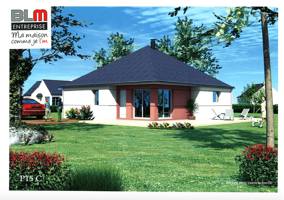 Maison plain pied P15 C