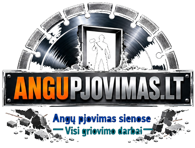 Angų Pjovimas – griovimo darbai