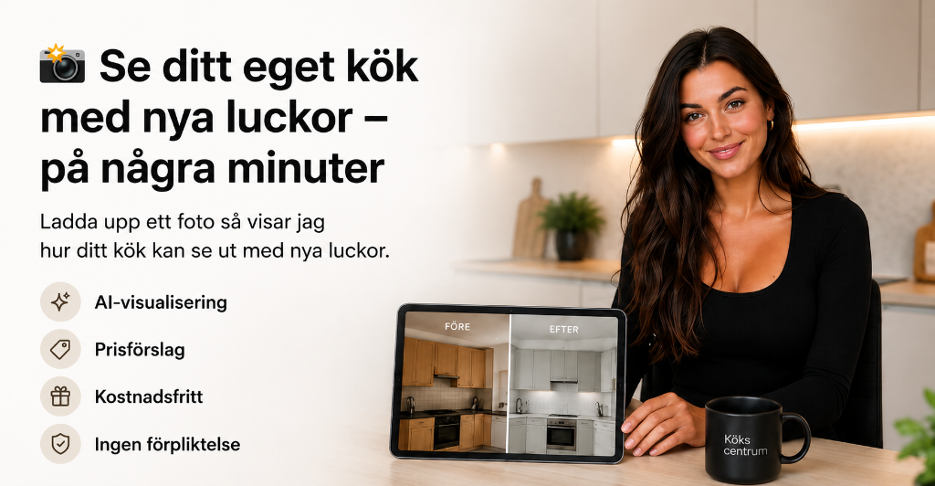 Se ditt eget kök med nya luckor