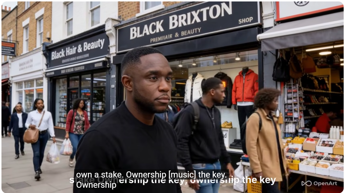 Ownership The Key — walking Brixton high street