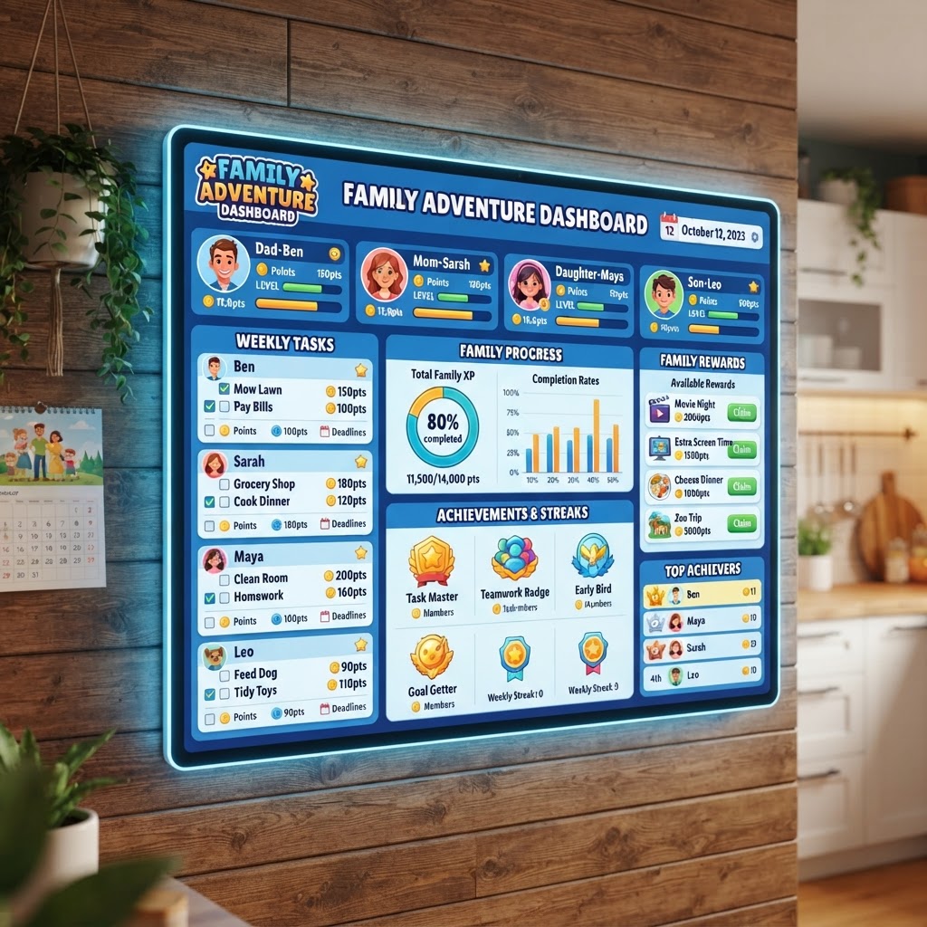 Brick Rewards App dashboard