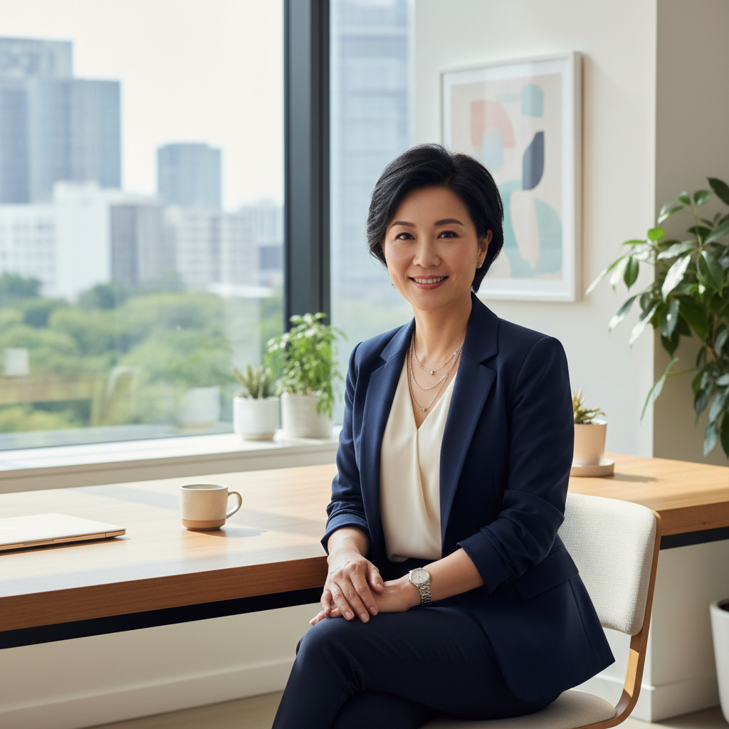 Asian woman professional