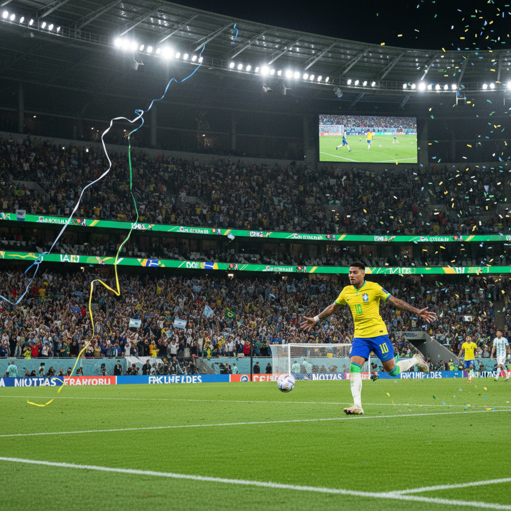 Brasil vence