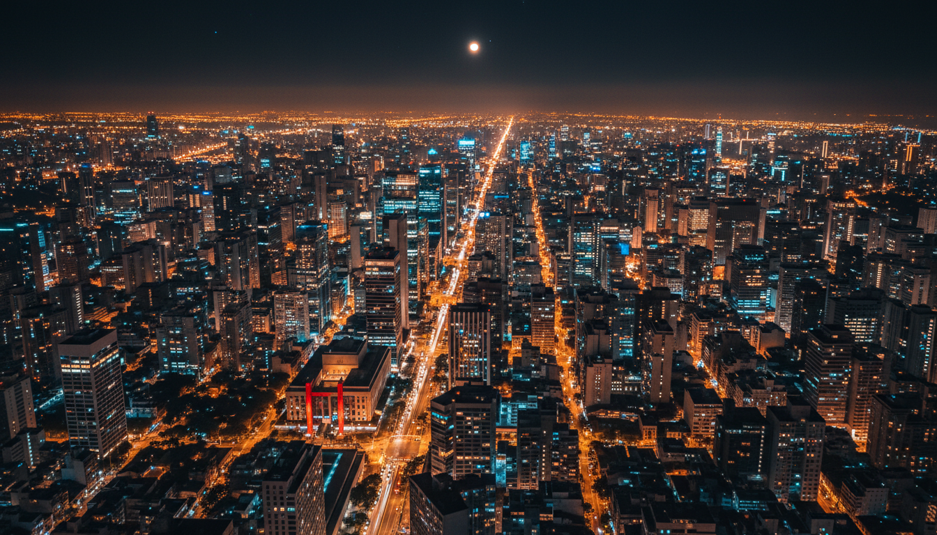 São Paulo à noite