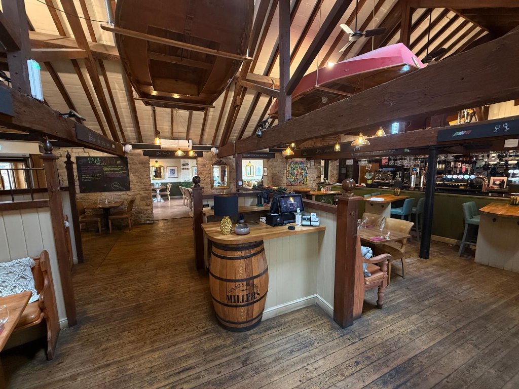 Restaurant bar area