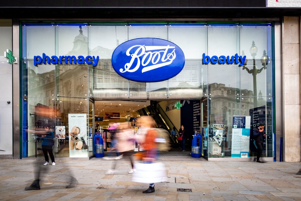 Boots retail storefront