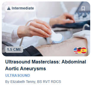 Ultrasound Masterclass: Abdominal Aortic Aneurysms