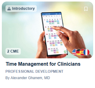 Time Management for Clinicians