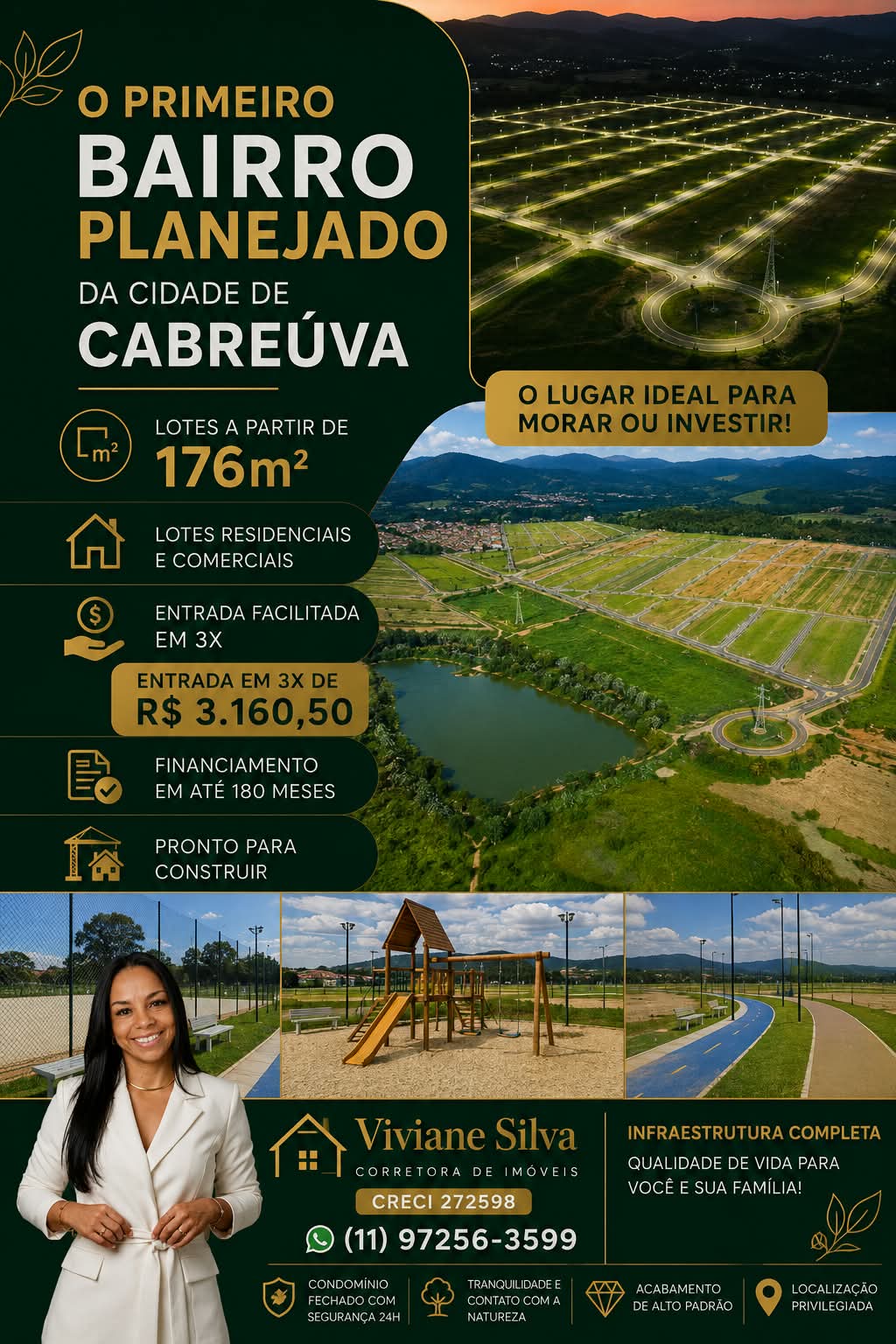 Bairro Planejado Cabreúva — Lançamento de Lotes