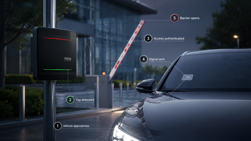 FEIG ID MAX.U500i - UHF Long Range Vehicle Access Reader 2
