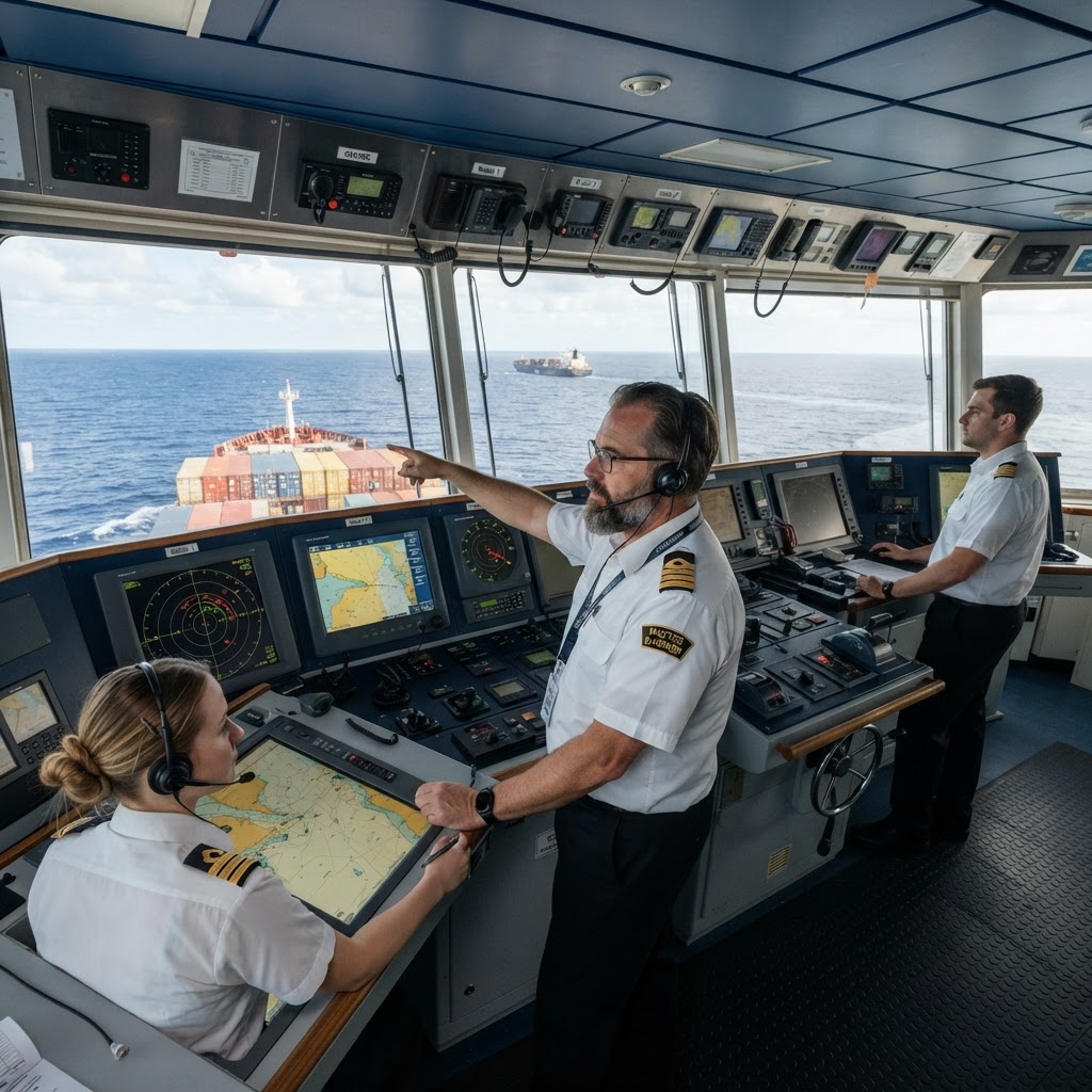 What is the Chief Mate's Responsibility During a Navigational Error? MCA Oral Exam Guide