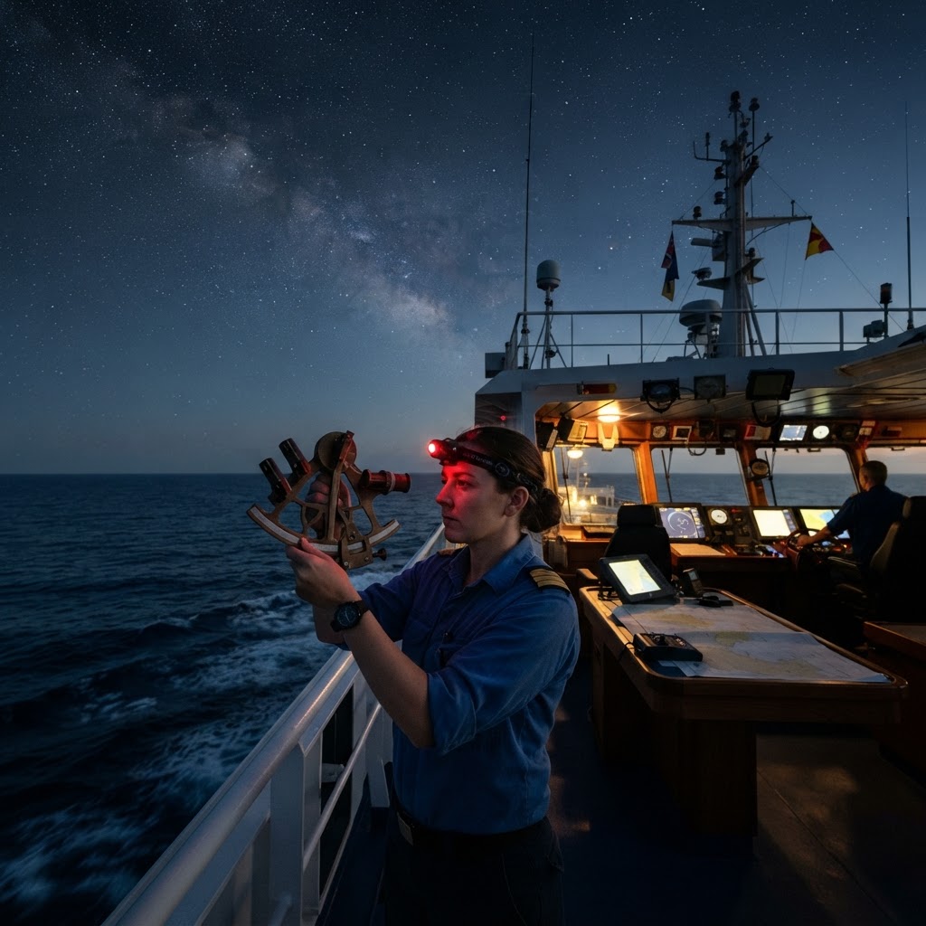 Why Does My Star Sight Triangle of Error Occur? MCA Oral Exam Navigation Guide