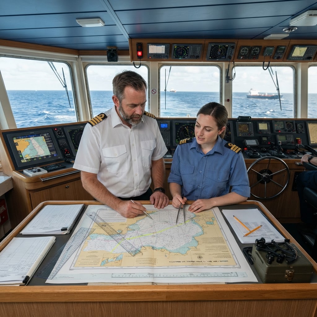Chief Mate Responsibilities in Passage Planning: MCA Oral Exam Guide