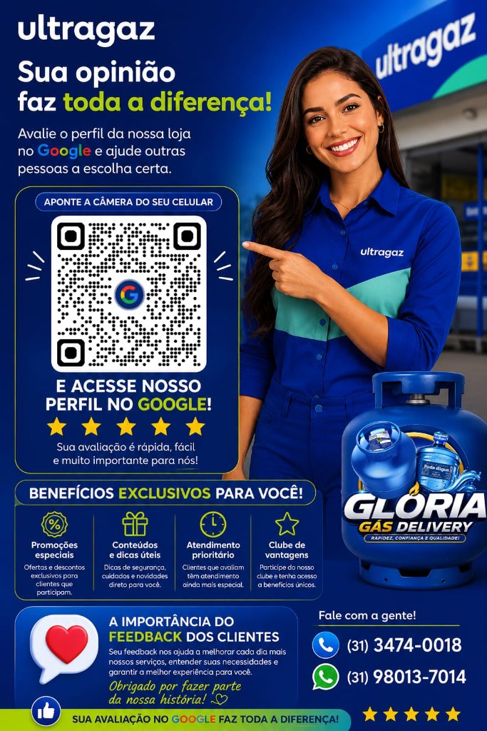 Avalie nosso perfil no Google