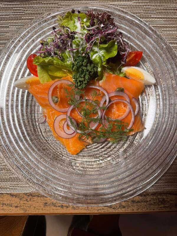 Lachs Platte
